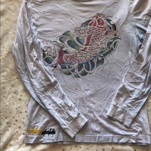 Koi fish tee